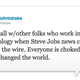Illustration for article titled Video Game Creatives and Giants Offer Brief, Somber Tribute to Steve Jobs